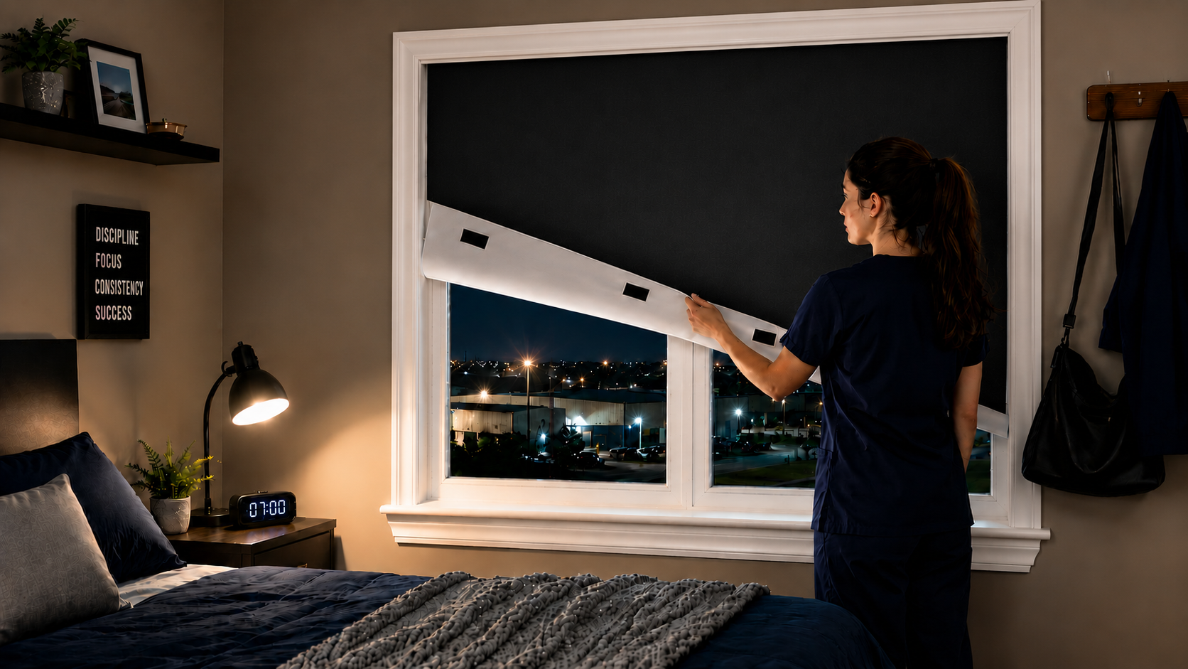 CalmHaus Portable Blackout Blind